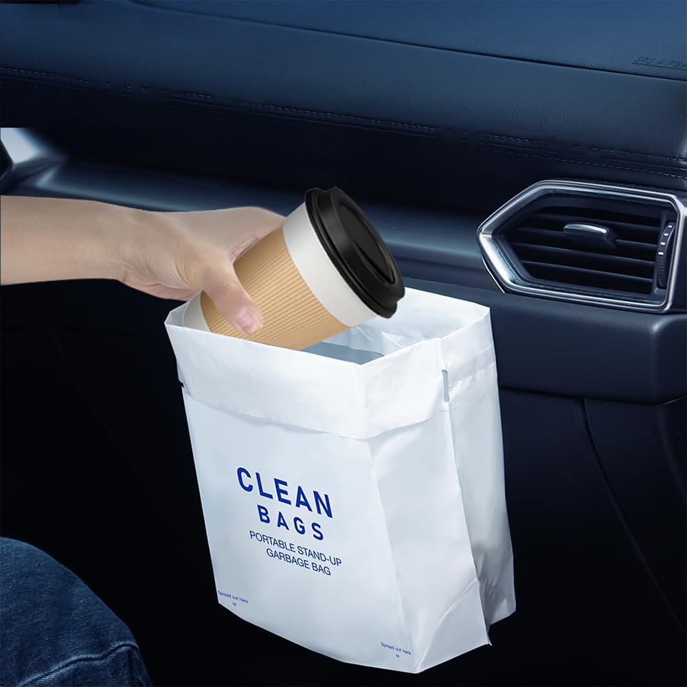 Sacs poubelles de voiture jetables imperméables