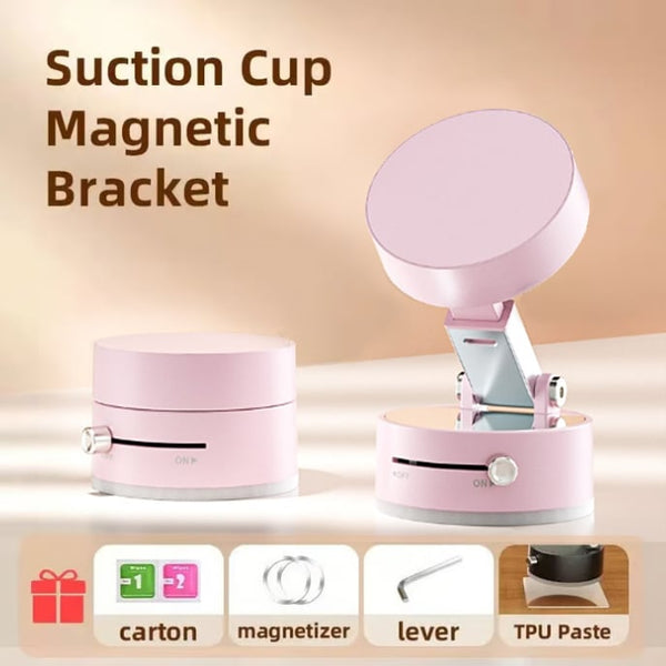 Support magnétique pour téléphone à ventouse