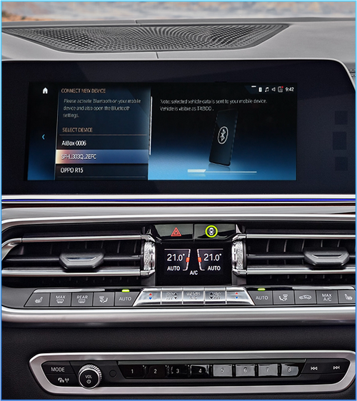 Connectez le Bluetooth i3