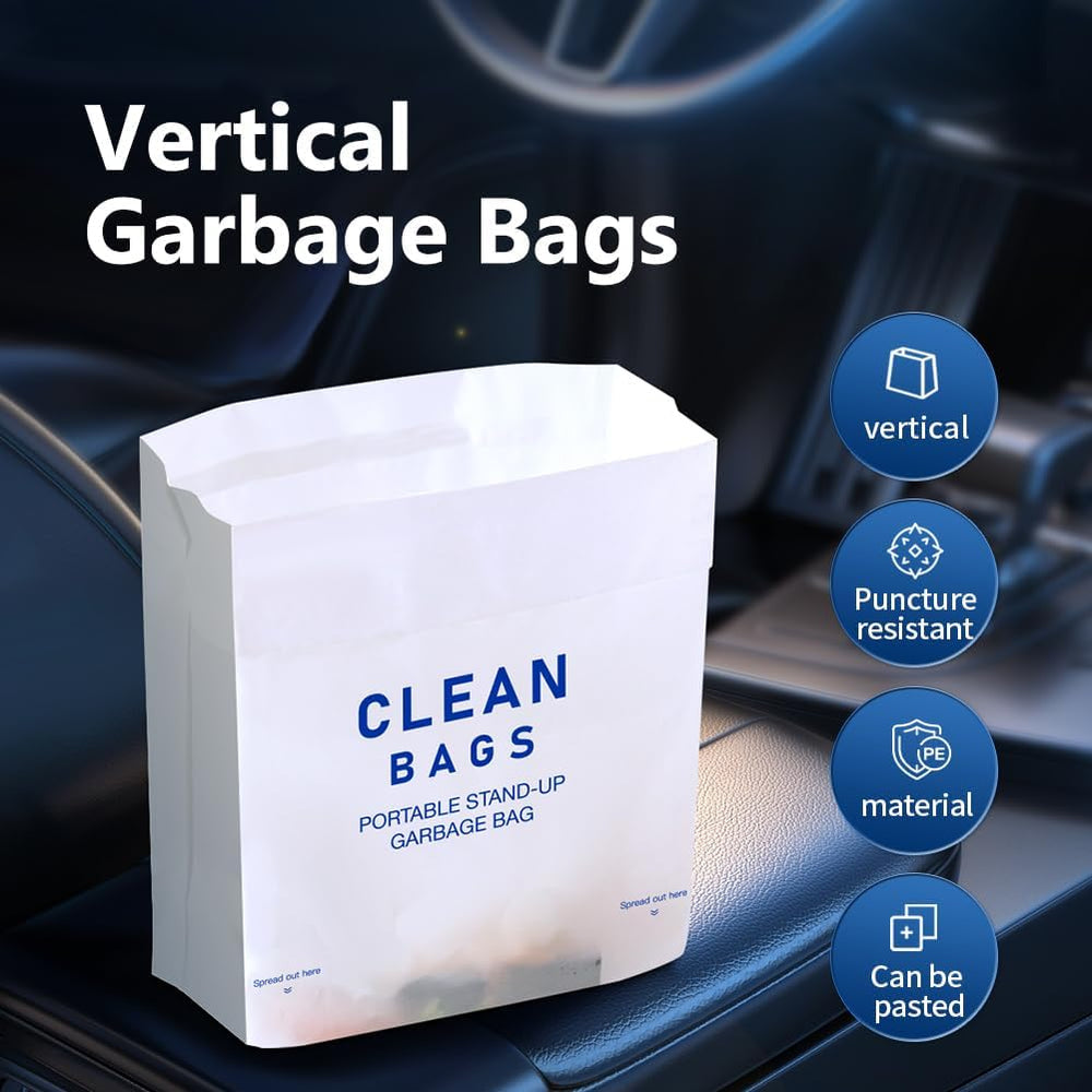 Sacs poubelles de voiture jetables imperméables