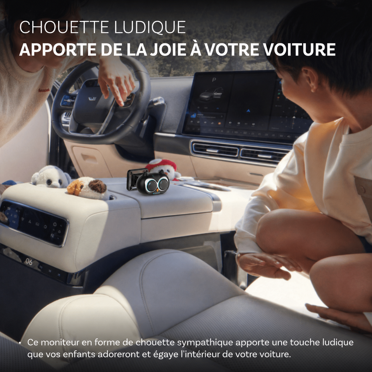 Cabin Care adaptateur Carplay visio pour enfant