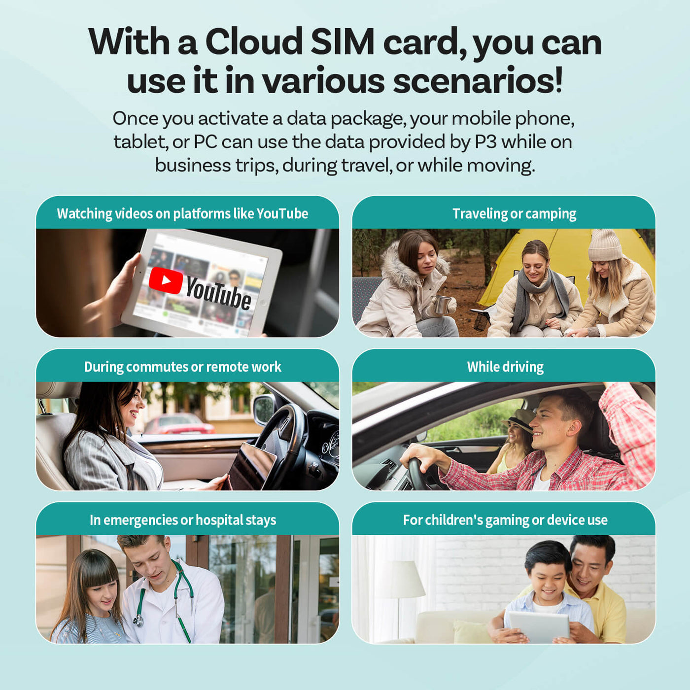 Ottocast CloudSIM - 10 Go/30 Go/60 Go/120 Go