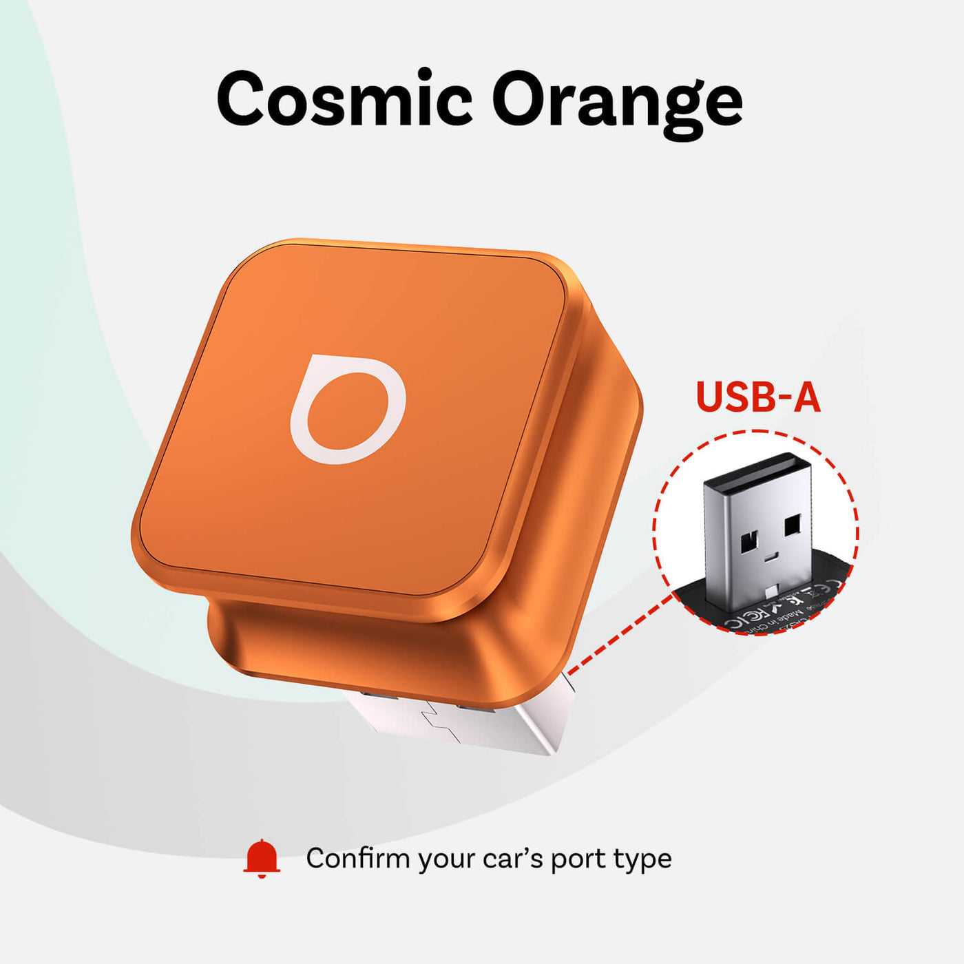 Adaptateur sans fil Ottocast Mini Cube 3.0 pour CarPlay/Android Auto