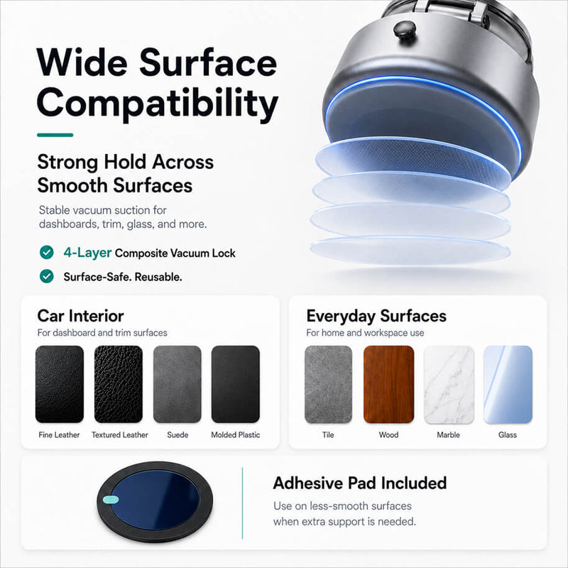 Support magnétique pour téléphone MCM10 PowerVac