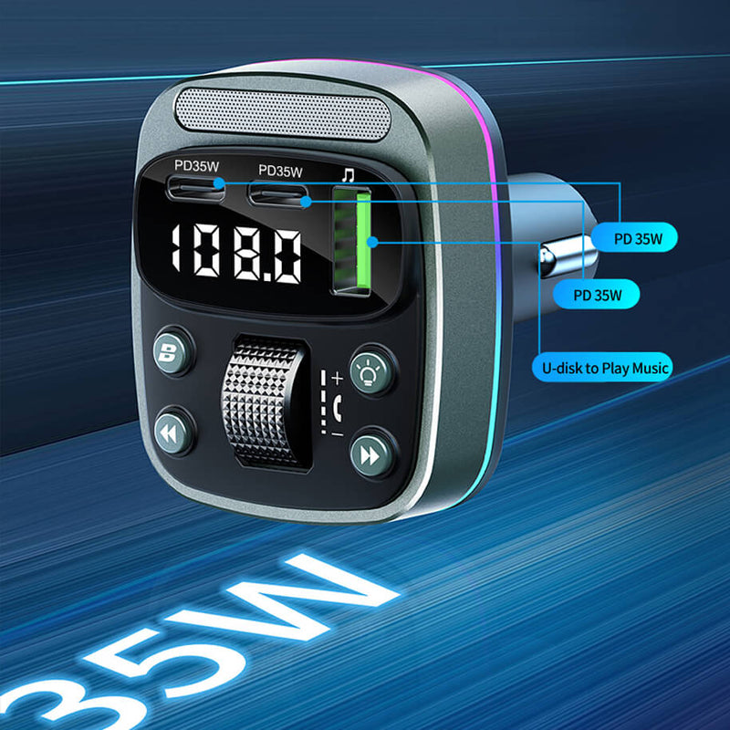 CC02 TuneBoost Bluetooth FM Car Charger Sale price$19.00
