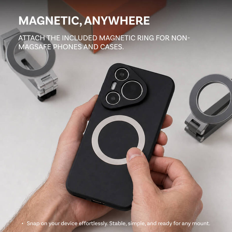Support magnétique pliable pour téléphone MCM01