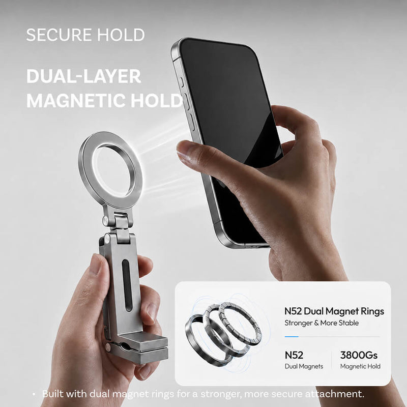 Support magnétique pliable pour téléphone MCM01