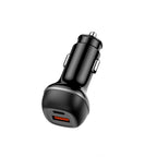 Chargeur de voiture rapide double USB-C et USB-A