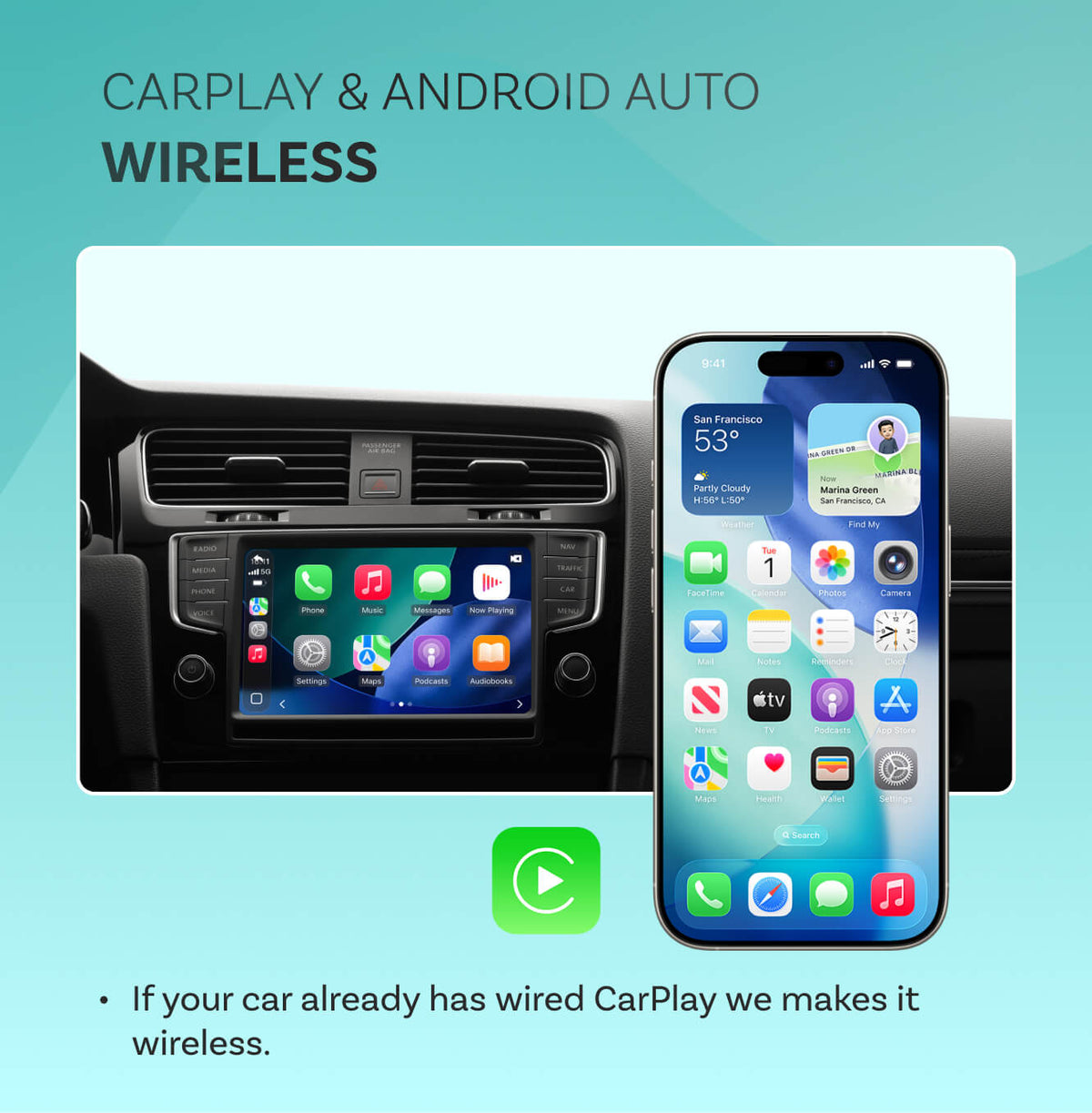 Adaptateur 3-en-1 pour caméra embarquée OttoSafe Cam
