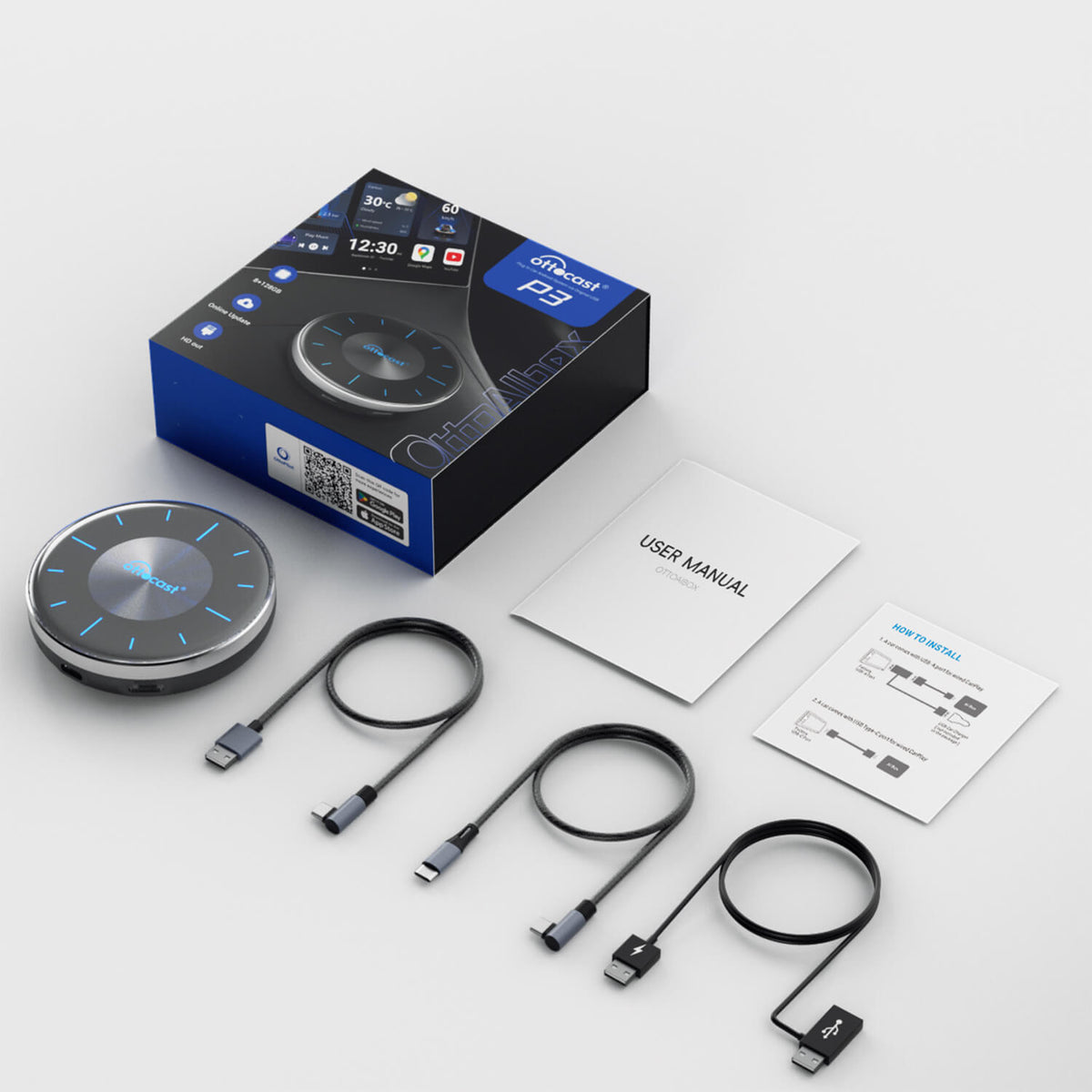 Boîte IA OttoAibox P3 CarPlay