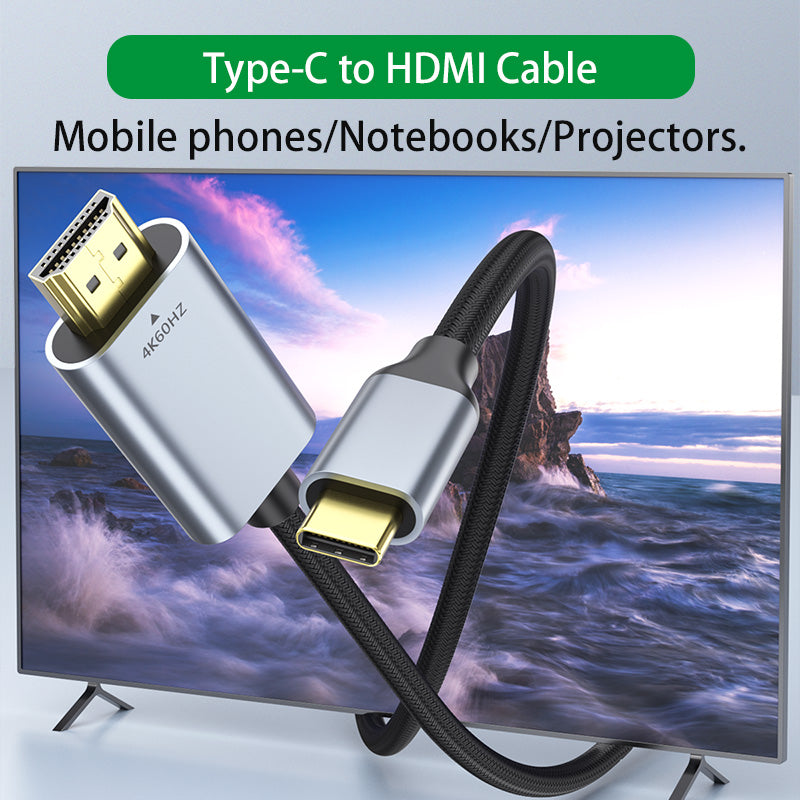Câble USB-C vers HDMI™ pour iPhone série 15, etc.