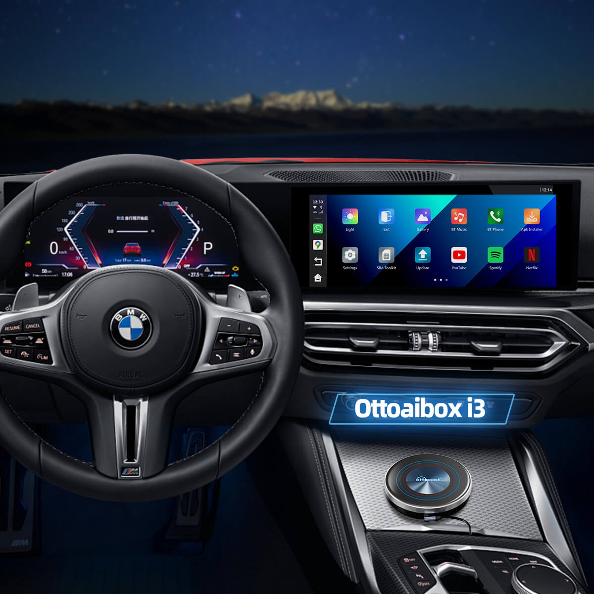 Boîte IA OttoAibox i3 BMW CarPlay
