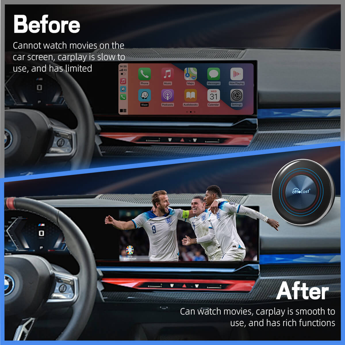 Boîte IA OttoAibox i3 BMW CarPlay