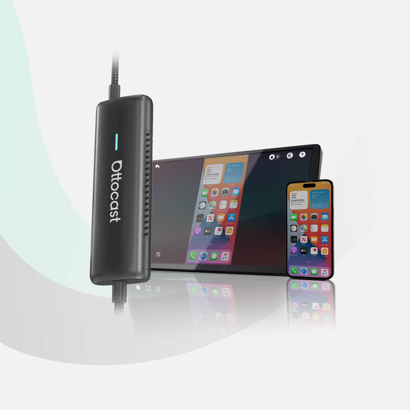 Adaptateur CarPlay sans fil Mirror Touch