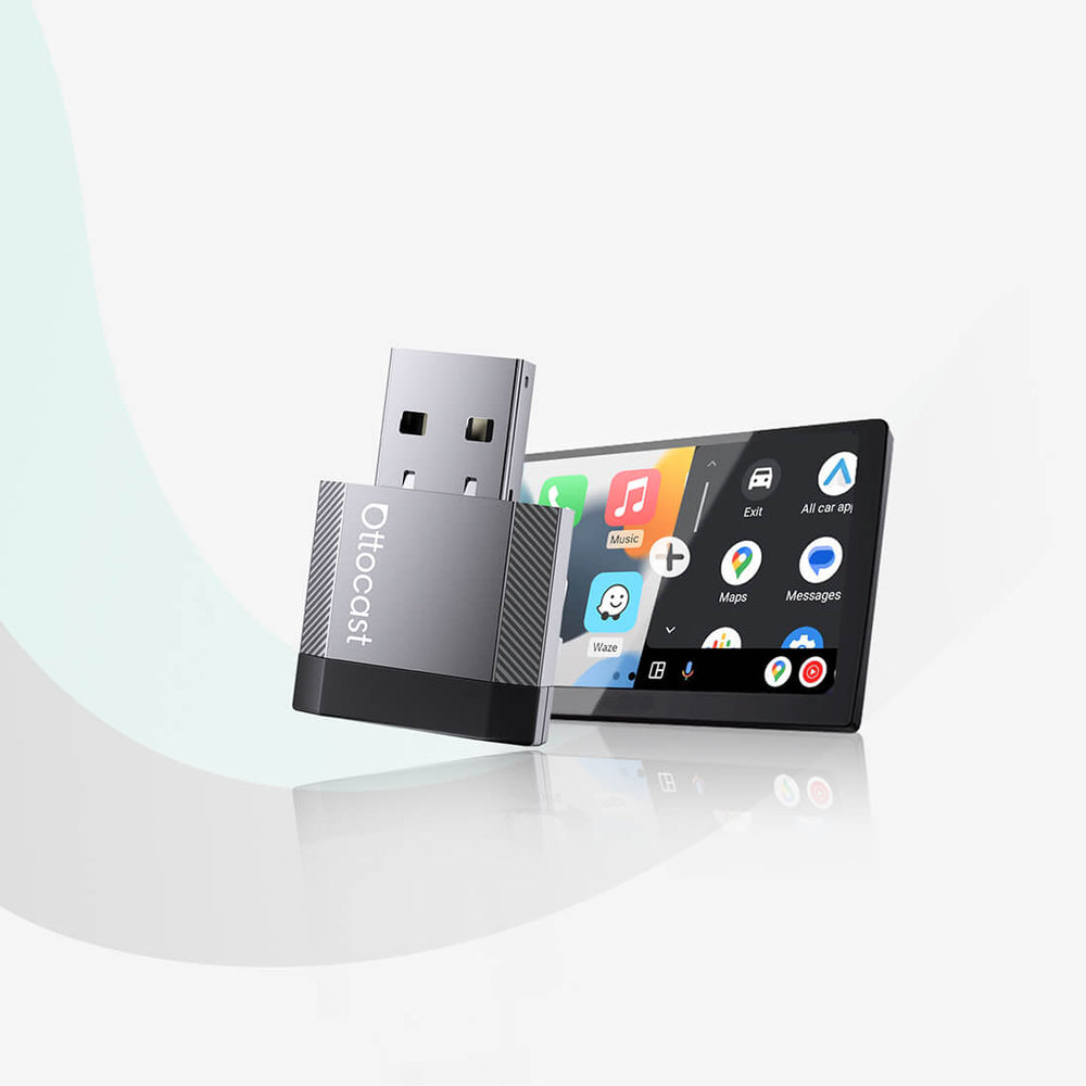 Adaptateur sans fil Ottocast Mini NOVA pour CarPlay/Android Auto