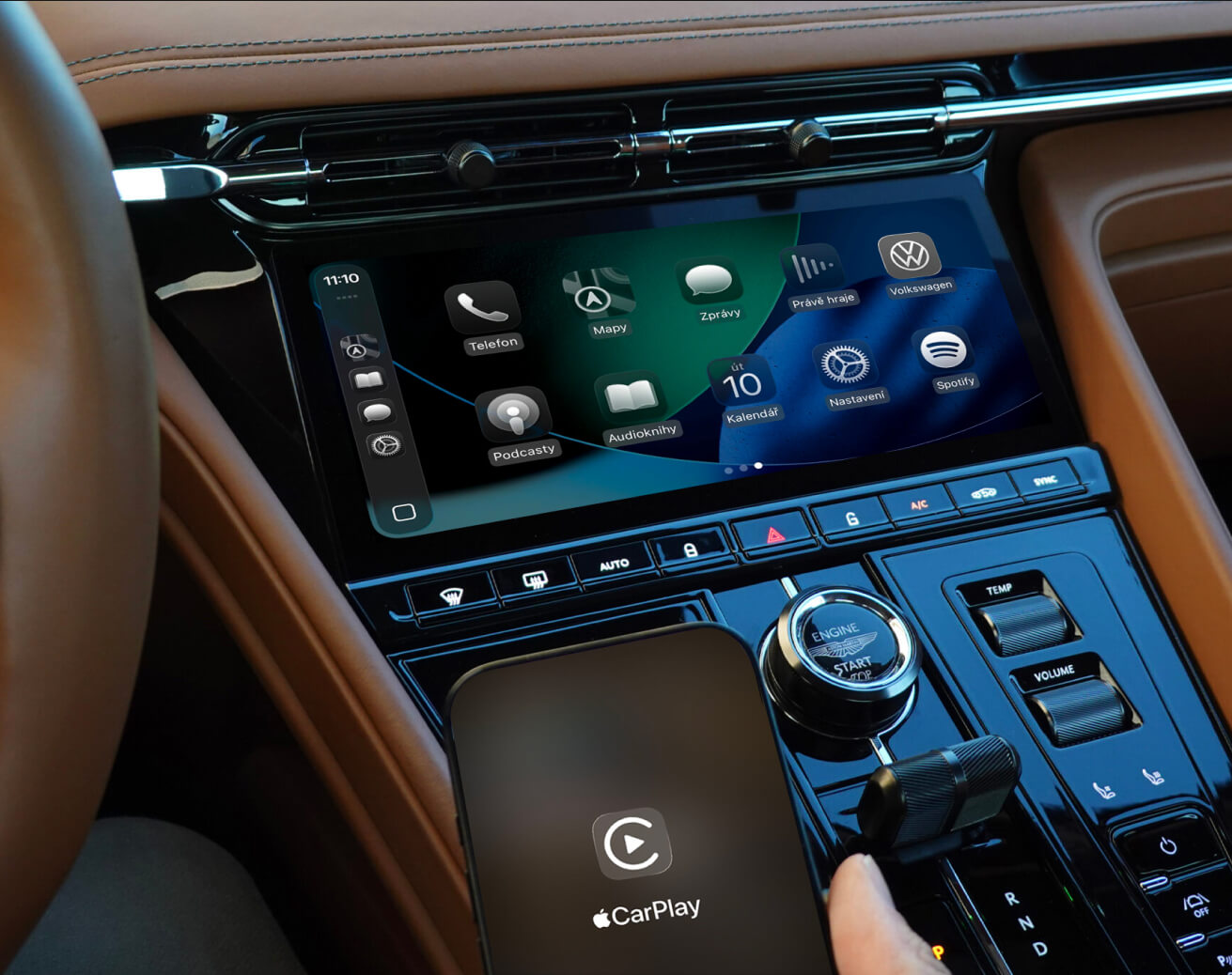 Interface CarPlay mise à jour