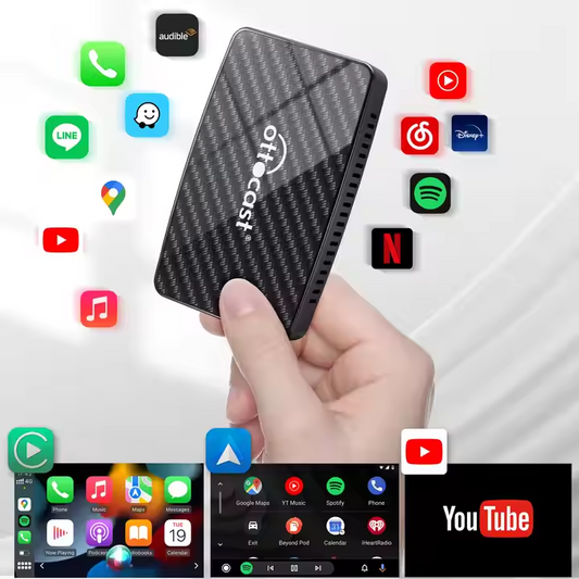 Play2Video PRO Adaptateur CarPlay/Android Youtube Netflix