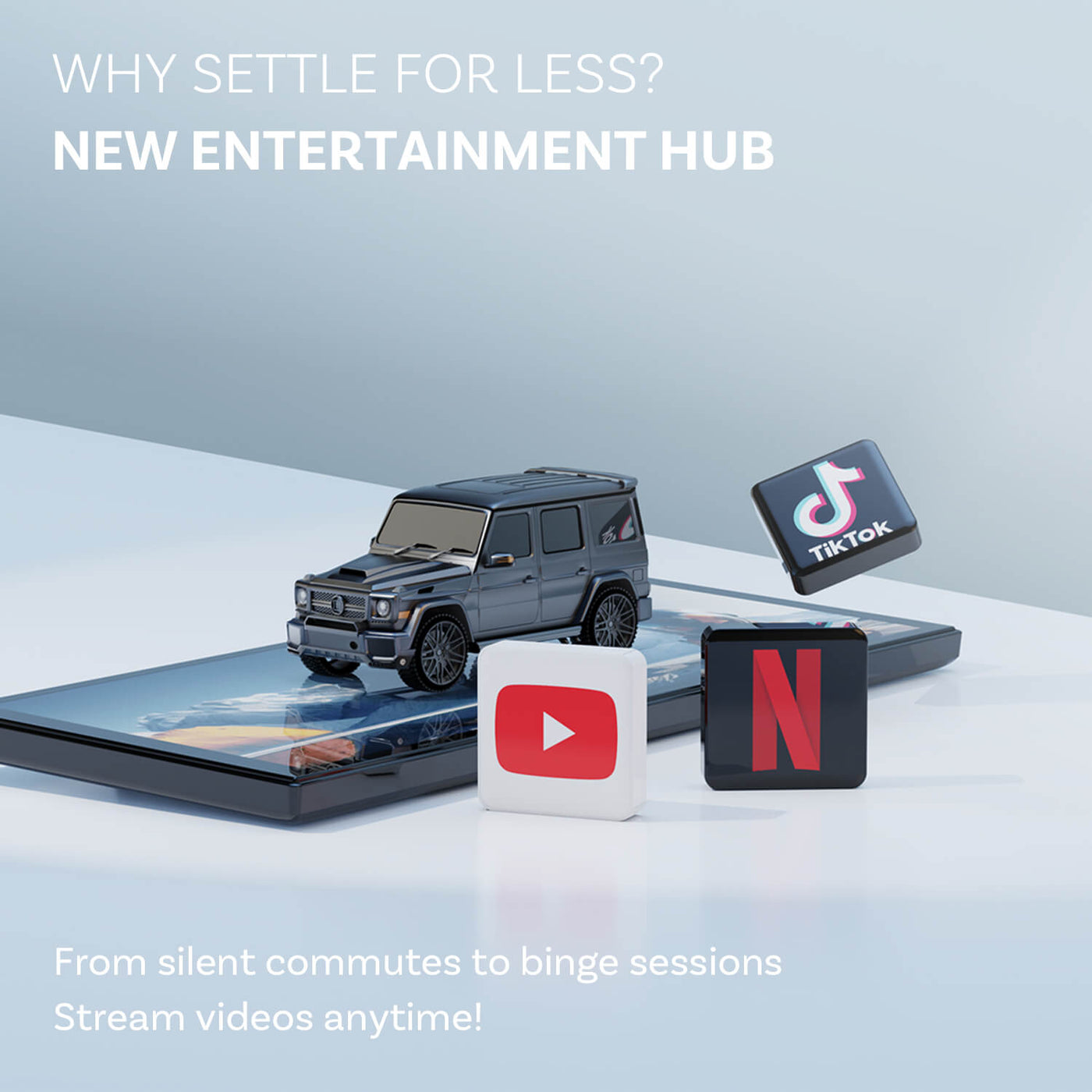 Écran d'affichage portable ScreenFlow pour voiture